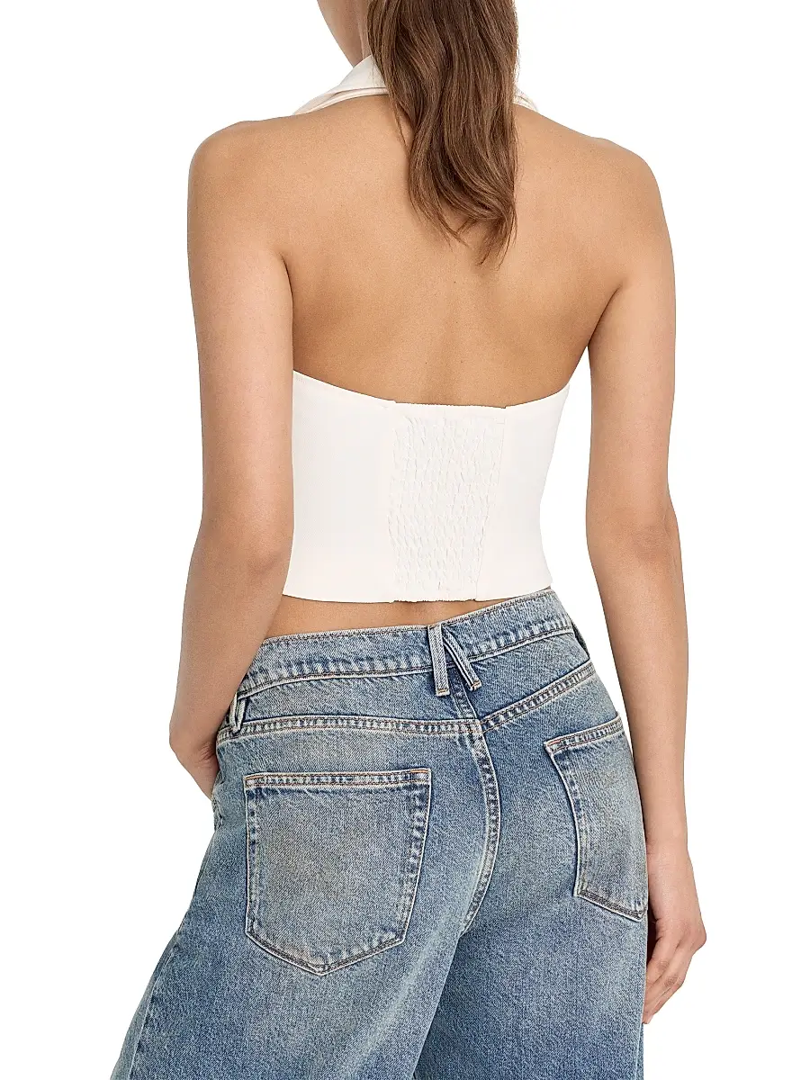GOOD AMERICAN Women's Halter Suit Vest | Thumbnail 5 GOOD AMERICAN Women's Halter Suit Vest | Thumbnail 5