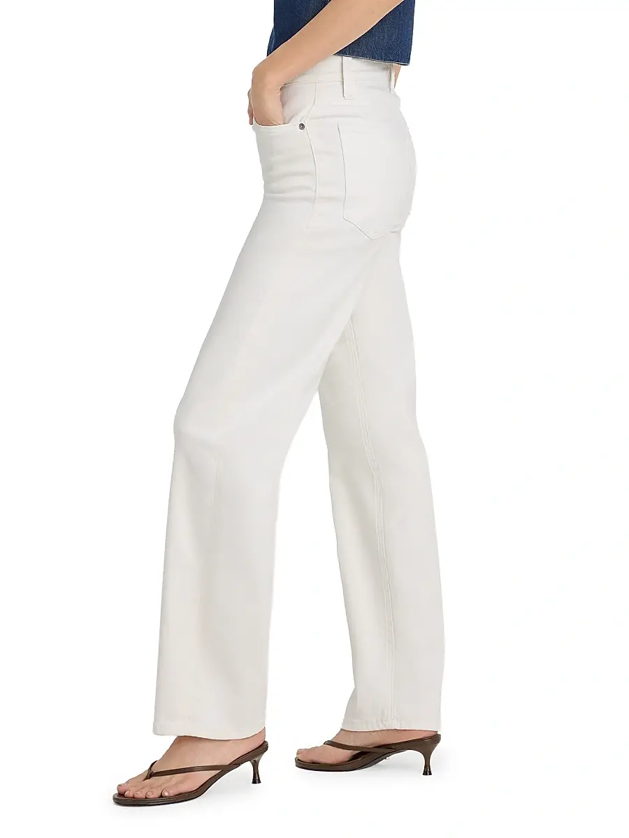 GOOD AMERICAN Women's Good True Straight-Leg Jeans | Thumbnail 3 GOOD AMERICAN Women's Good True Straight-Leg Jeans | Thumbnail 3