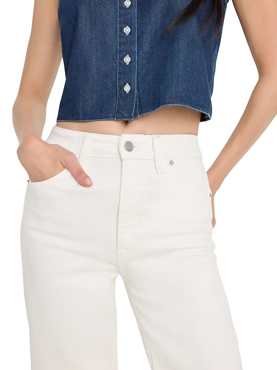 GOOD AMERICAN Women's Good True Straight-Leg Jeans | Thumbnail 5 GOOD AMERICAN Women's Good True Straight-Leg Jeans | Thumbnail 5