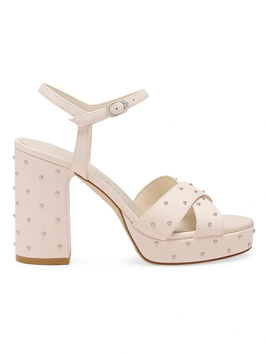 Stuart Weitzman Women's Dayna Sostud Platform Sandals - Linen | Image 1 Stuart Weitzman Women's Dayna Sostud Platform Sandals - Linen | Image 1