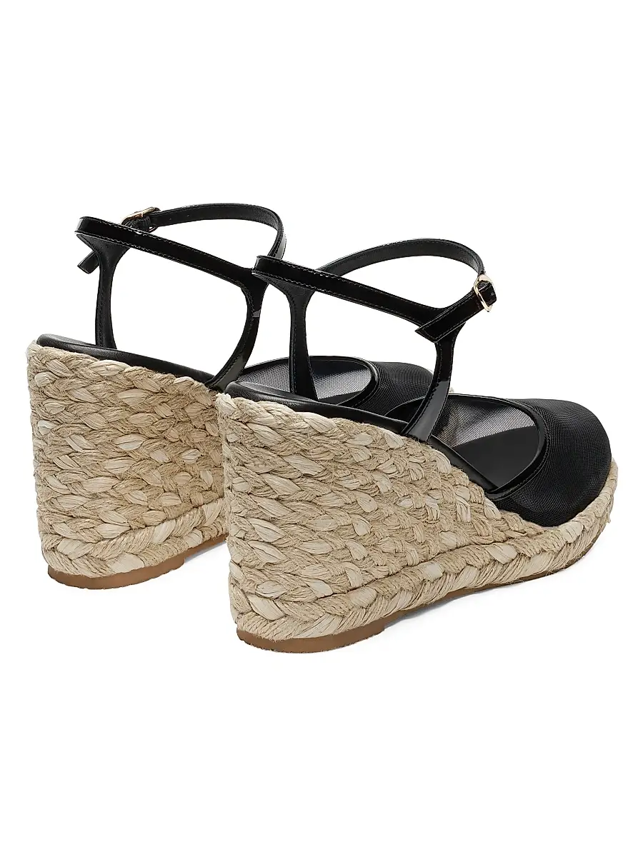 Stuart Weitzman Women's Bareitall Espadrille Wedges | Thumbnail 3