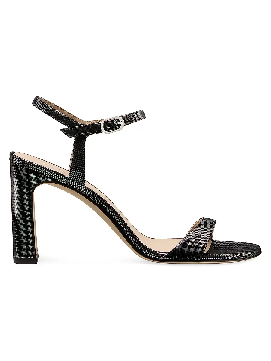 Women's Babette 85MM Textured Leather Sandals Women's Babette 85MM Textured Leather Sandals