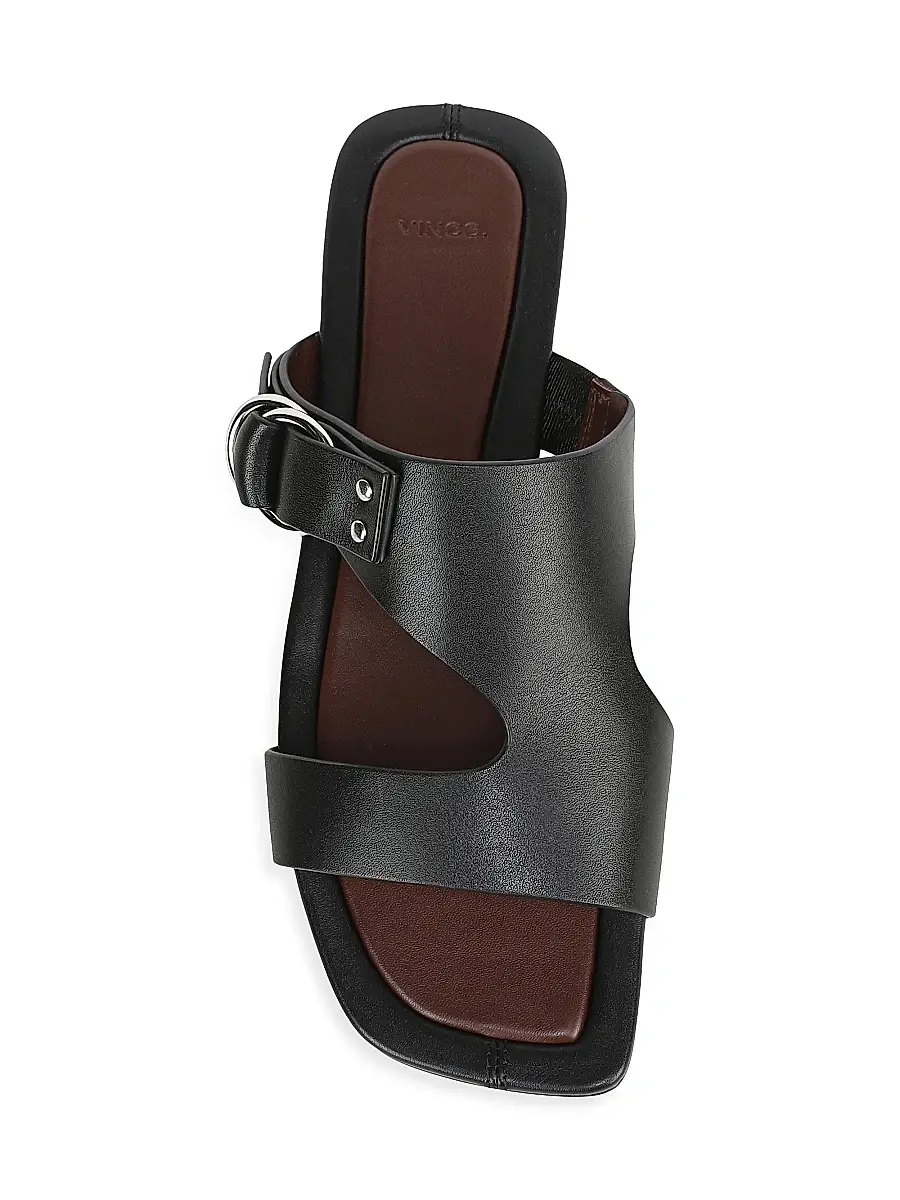 Vince Women's Verona Leather Sandals | Thumbnail 4 Vince Women's Verona Leather Sandals | Thumbnail 4