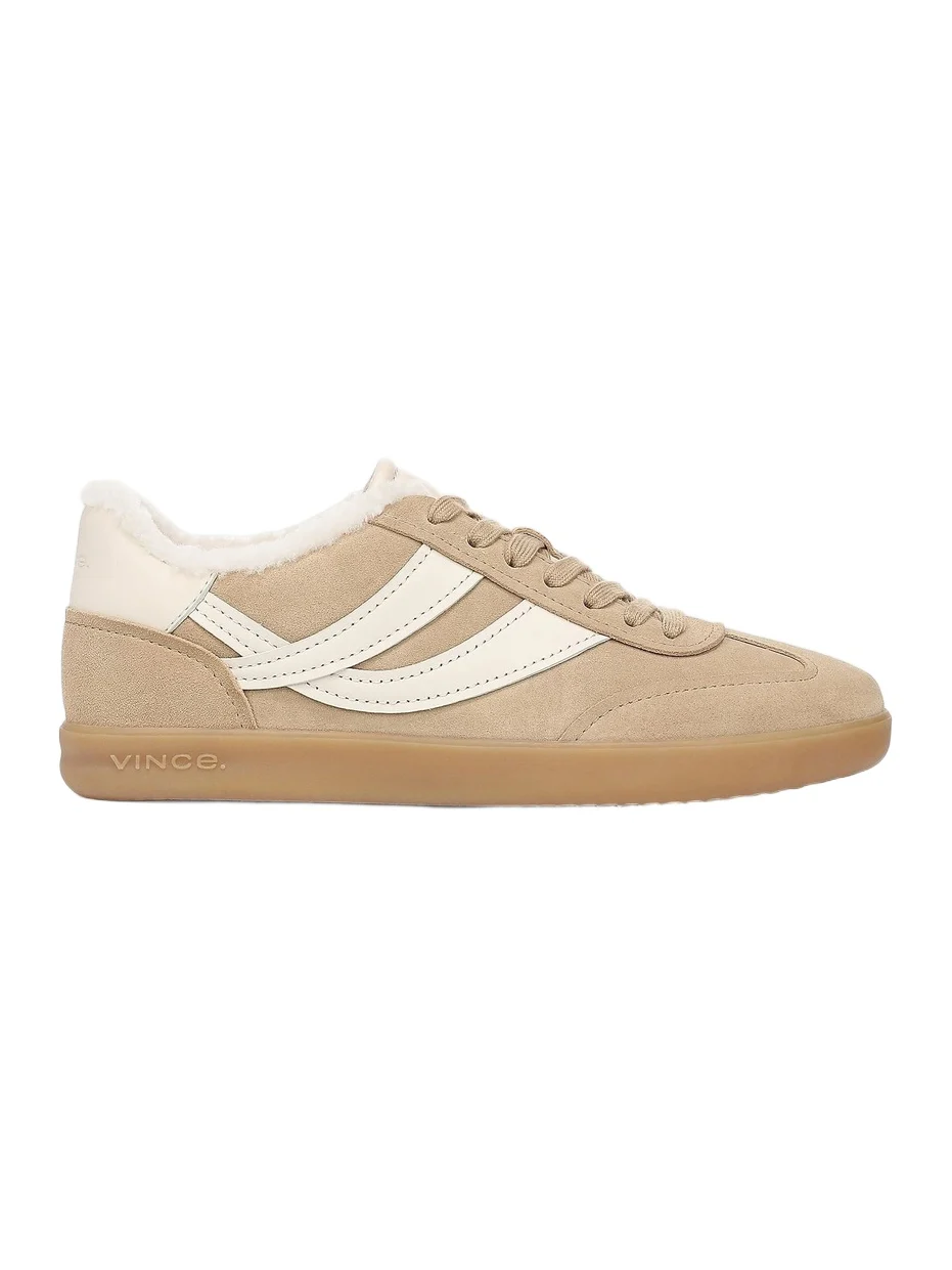 Vince Women's Oasis Shearling-Lined Suede Sneakers