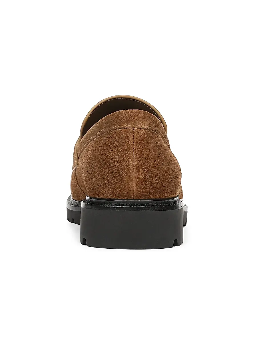 Vince Women's Siena Suede Penny Loafers | Thumbnail 3 Vince Women's Siena Suede Penny Loafers | Thumbnail 3