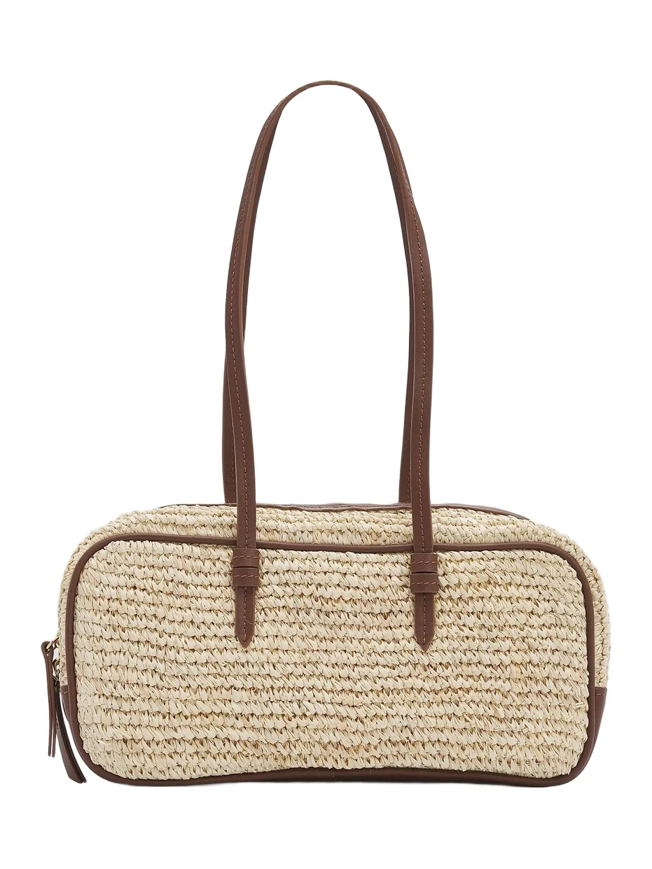 Women's The Bowler Raffia Bag Women's The Bowler Raffia Bag