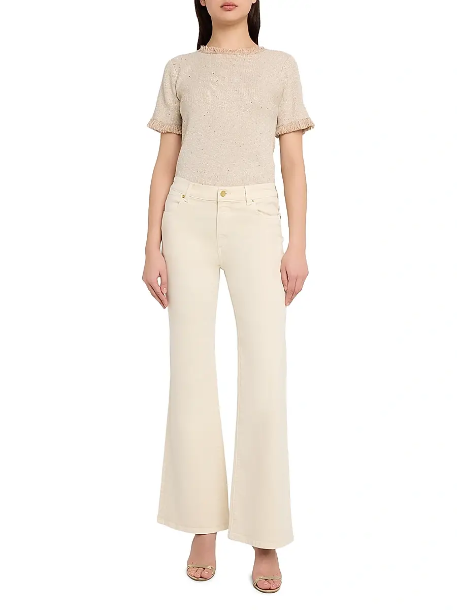 Kobi Halperin Women's Rosie Garment-Dyed Flare Pants | Thumbnail 2 Kobi Halperin Women's Rosie Garment-Dyed Flare Pants | Thumbnail 2