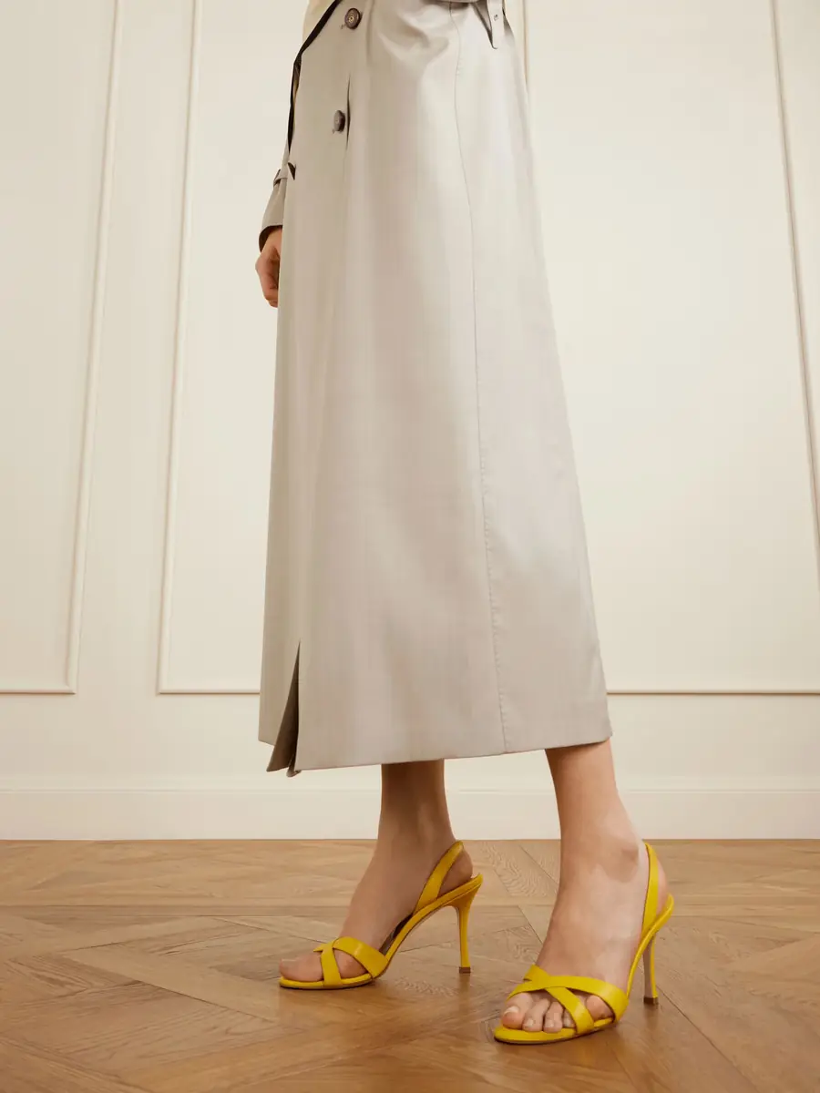 Manolo Blahnik Callasli 90 leather slingback sandals | Thumbnail 2 Manolo Blahnik Callasli 90 leather slingback sandals | Thumbnail 2