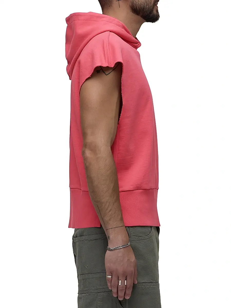 Hudson Jeans Men's Viper Sleeveless Hoodie | Thumbnail 5