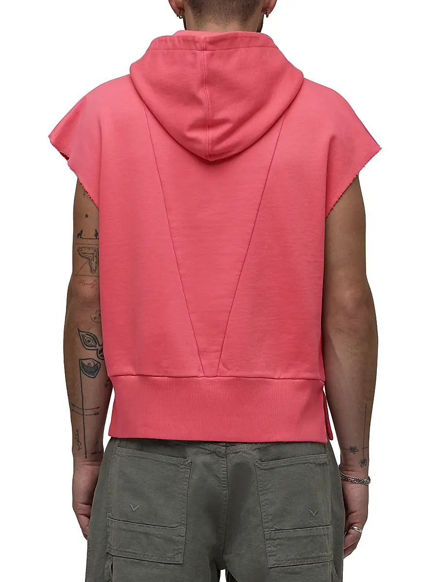 Hudson Jeans Men's Viper Sleeveless Hoodie | Thumbnail 6