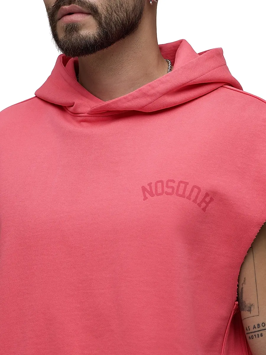 Hudson Jeans Men's Viper Sleeveless Hoodie | Thumbnail 7