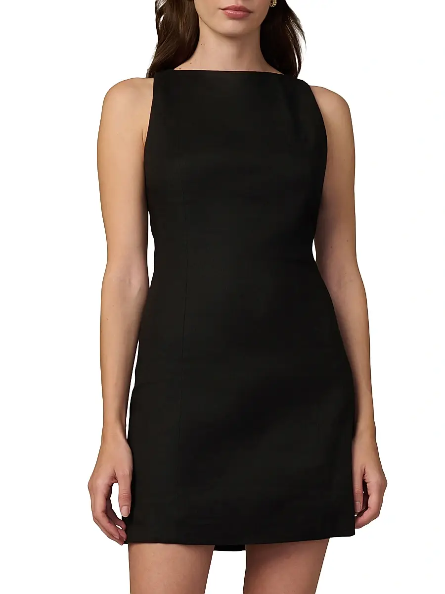 Joe's Jeans Women's The Lara Sleeveless Minidress | Thumbnail 3 Joe's Jeans Women's The Lara Sleeveless Minidress | Thumbnail 3