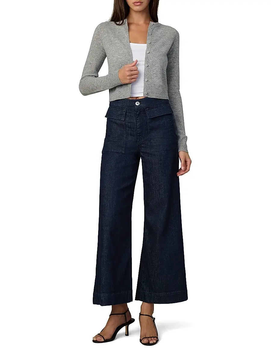 Joe's Jeans Women's The Irina Denim Wide-Leg Pants | Thumbnail 2 Joe's Jeans Women's The Irina Denim Wide-Leg Pants | Thumbnail 2