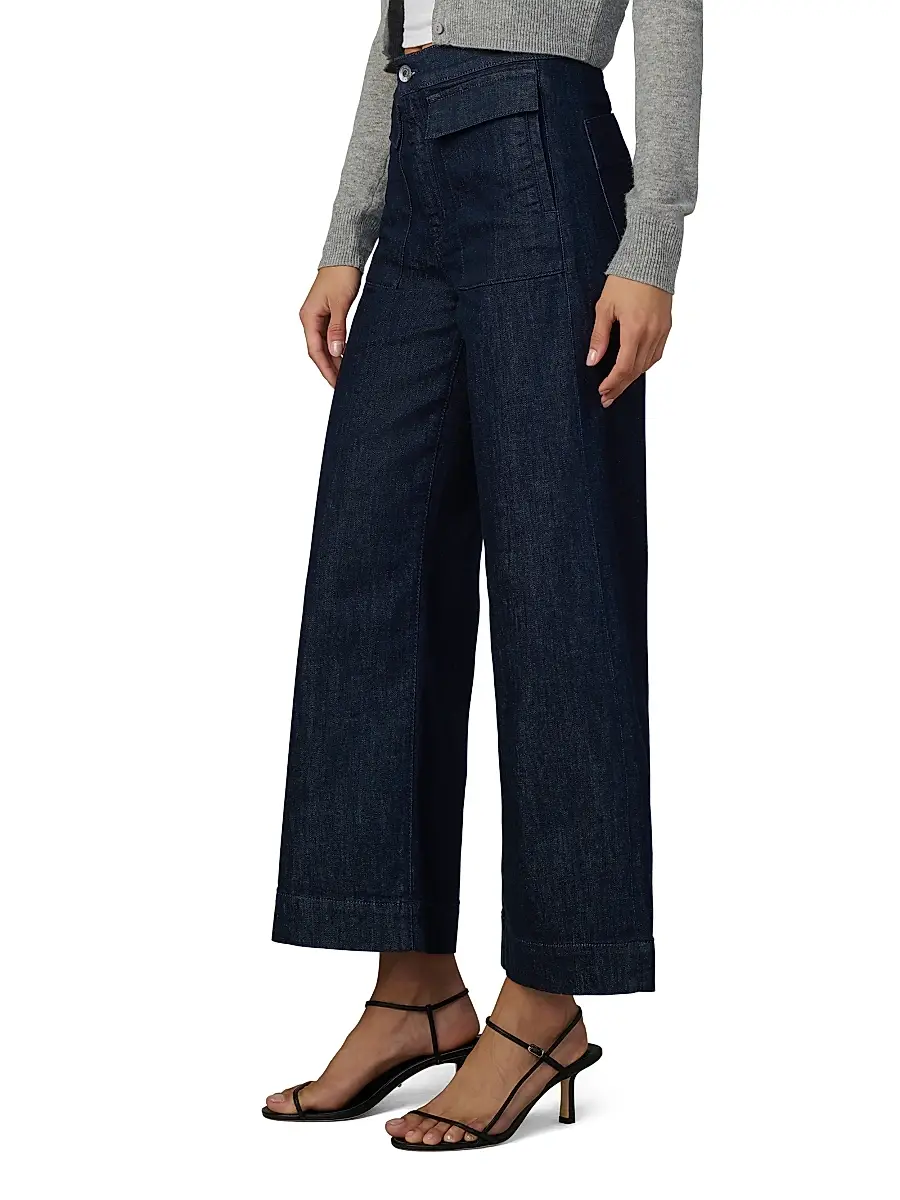 Joe's Jeans Women's The Irina Denim Wide-Leg Pants | Thumbnail 4 Joe's Jeans Women's The Irina Denim Wide-Leg Pants | Thumbnail 4