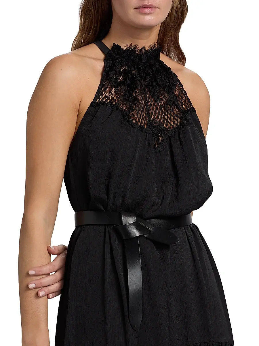Kobi Halperin Women's Hallee Lace Embroidered Satin Maxi Dress | Thumbnail 6 Kobi Halperin Women's Hallee Lace Embroidered Satin Maxi Dress | Thumbnail 6