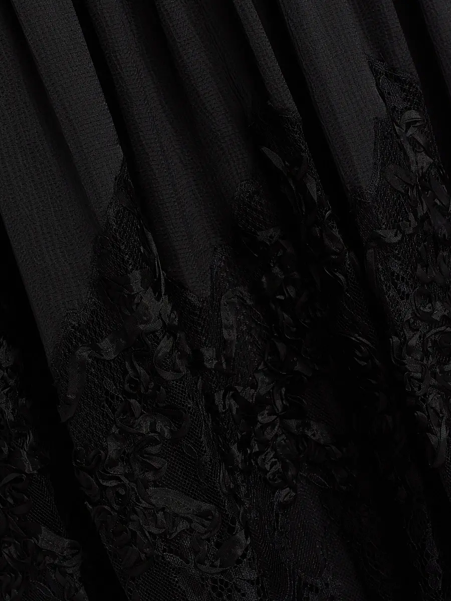 Kobi Halperin Women's Hallee Lace Embroidered Satin Maxi Dress | Thumbnail 7 Kobi Halperin Women's Hallee Lace Embroidered Satin Maxi Dress | Thumbnail 7