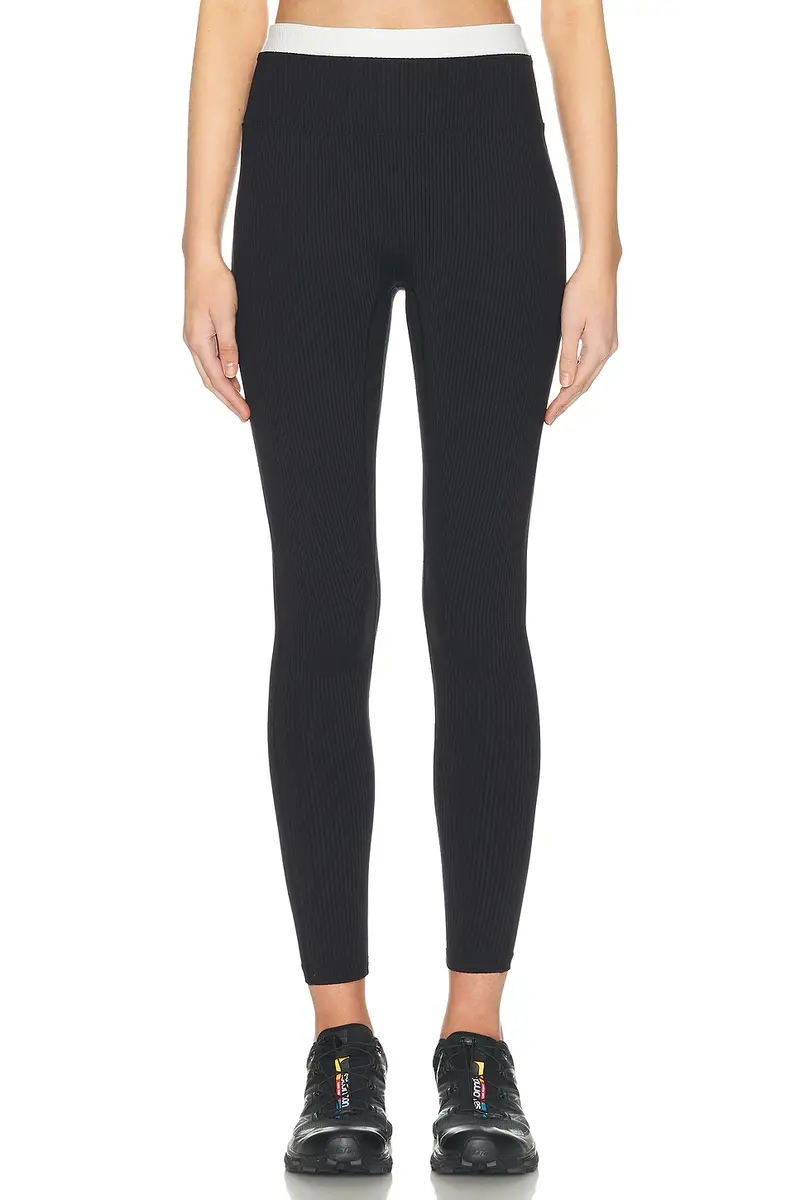 YEAR OF OURS Ribbed Layered Legging | Image 1 YEAR OF OURS Ribbed Layered Legging | Image 1