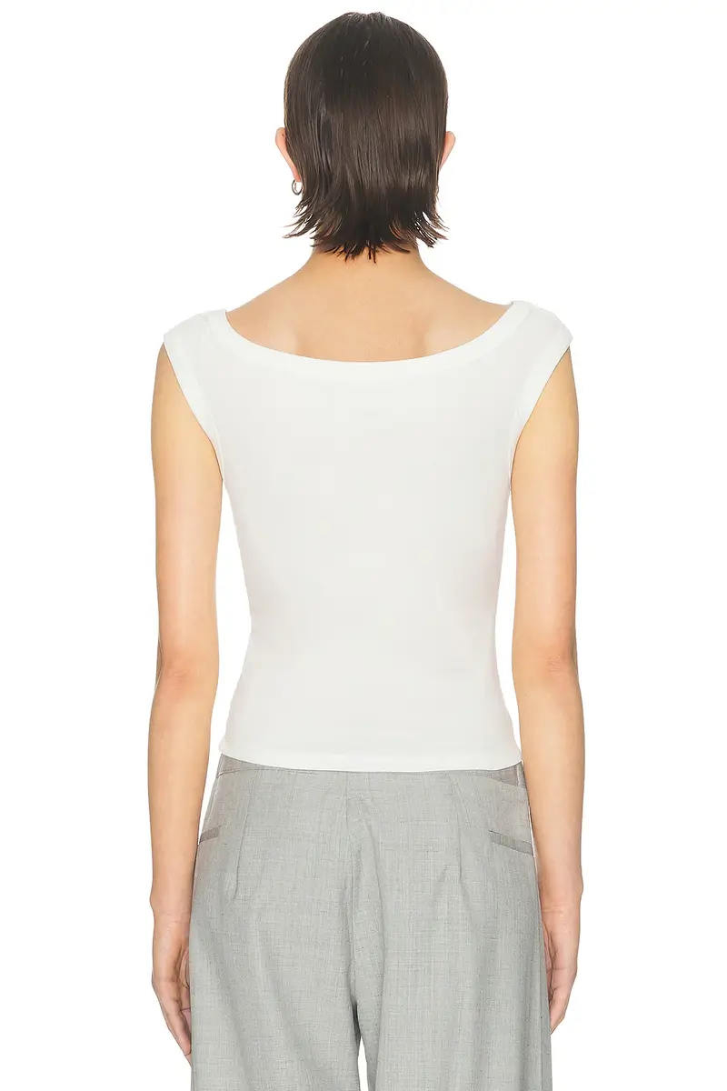 St. Agni Organic Cotton Off Shoulder Top | Thumbnail 3