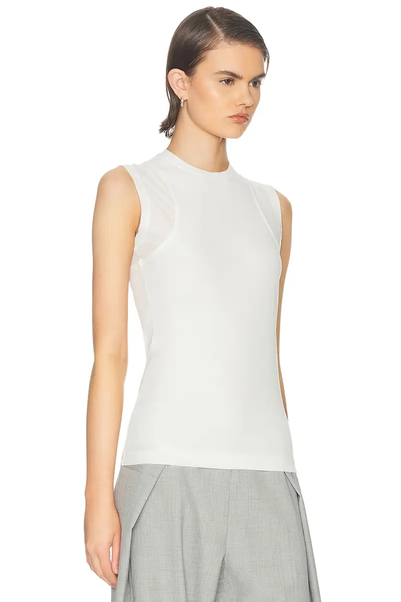 Jil Sander Double Layer Tank Top | Thumbnail 2 Jil Sander Double Layer Tank Top | Thumbnail 2