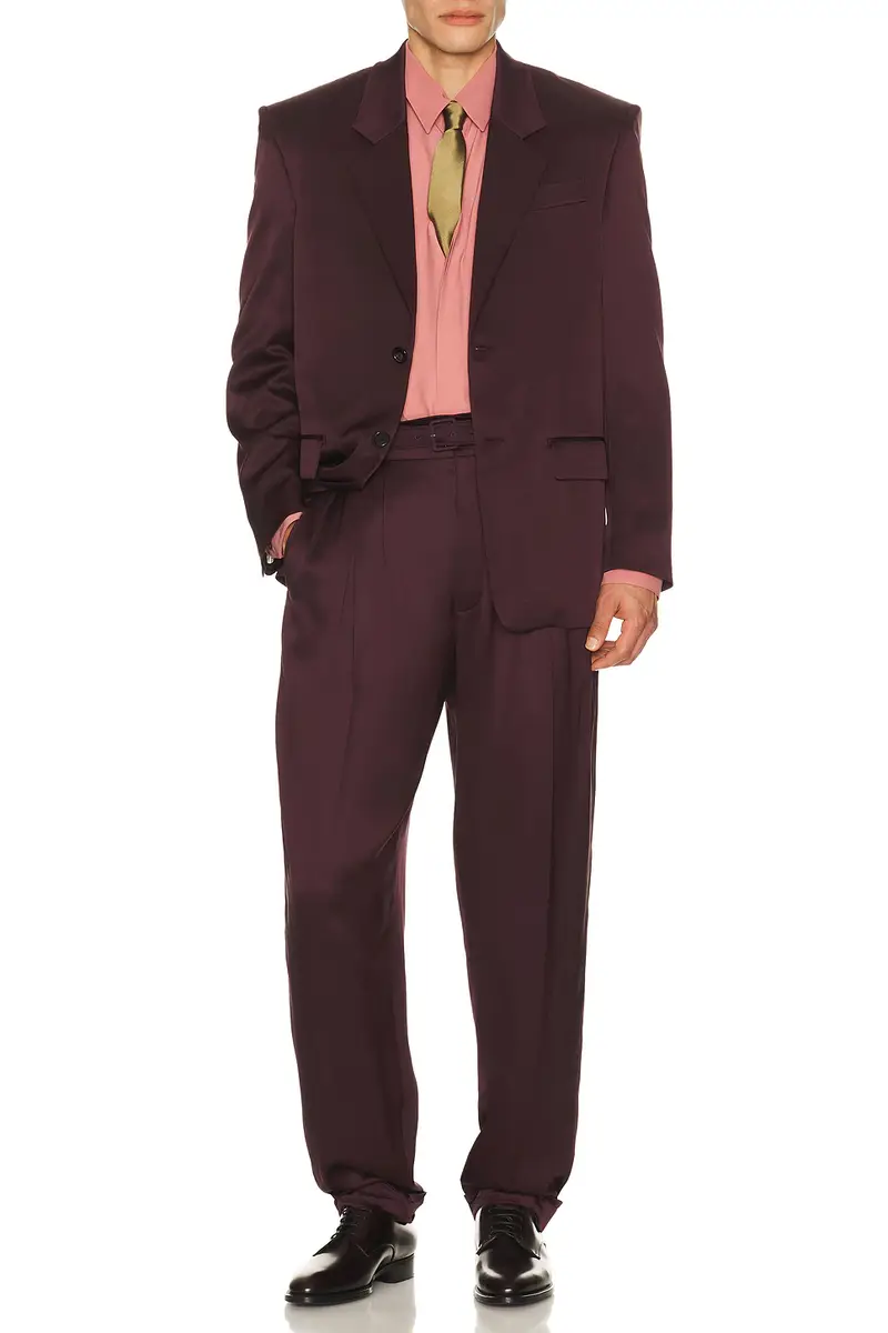 Saint Laurent Carotte Ample Trouser | Thumbnail 4 Saint Laurent Carotte Ample Trouser | Thumbnail 4