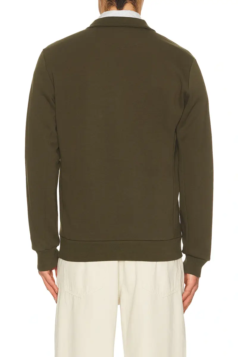 Polo Ralph Lauren Long Sleeve Double Knit Tech Snap Mocknock Pullover | Thumbnail 4