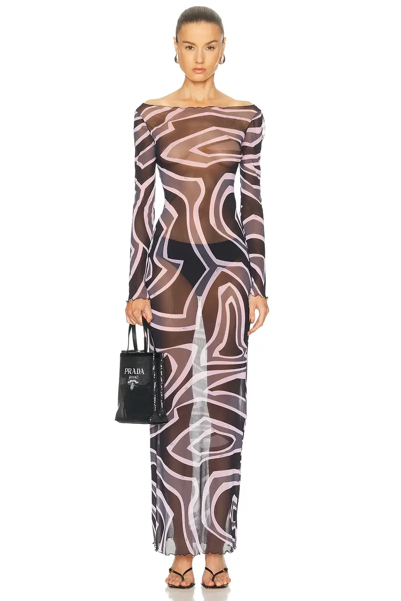 PUCCI Long Sleeve Dress | Image 1 PUCCI Long Sleeve Dress | Image 1