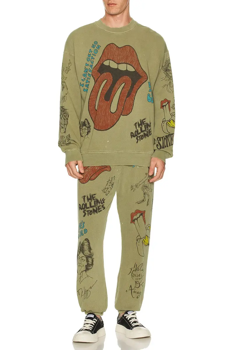 Madeworn Rolling Stones Sketch P.E. Sweatpants | Thumbnail 5