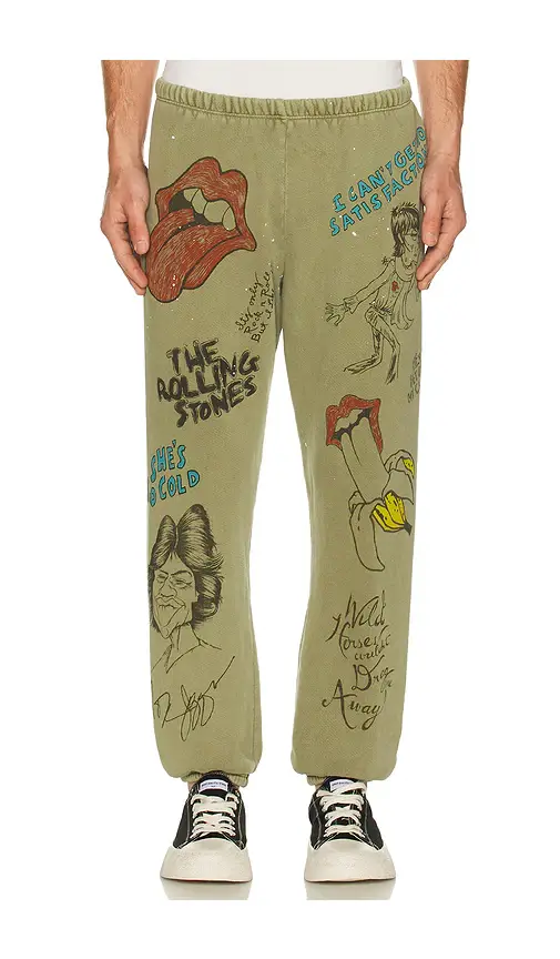 Madeworn Rolling Stones Sketch P.E. Sweatpants | Thumbnail 7