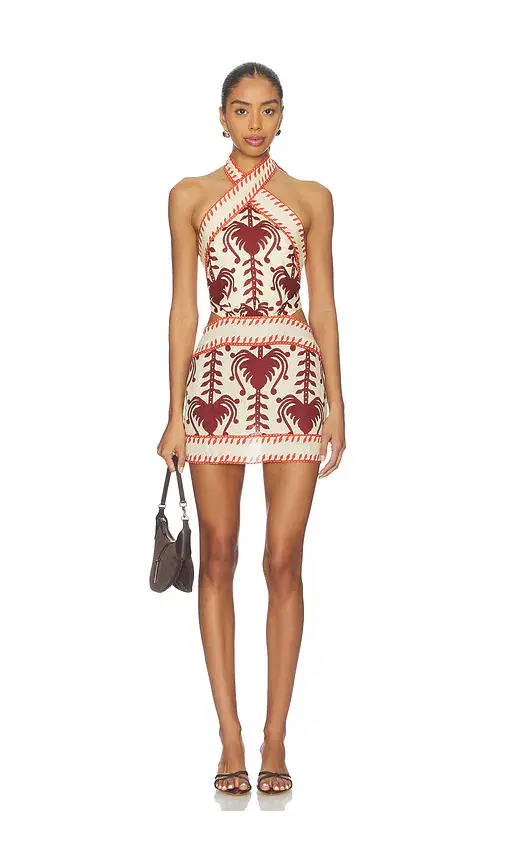Johanna Ortiz Tide Strength Mini Dress