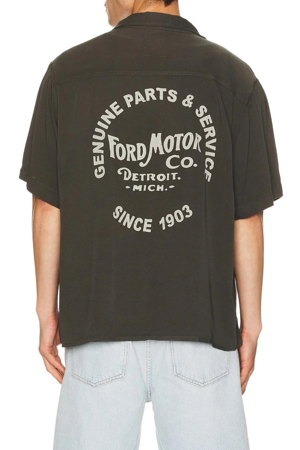 Junk Food Ford Motor Co Camp Shirt