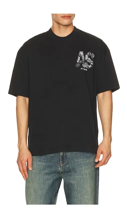 AllSaints Mixtape Crew Tee | Thumbnail 2 AllSaints Mixtape Crew Tee | Thumbnail 2