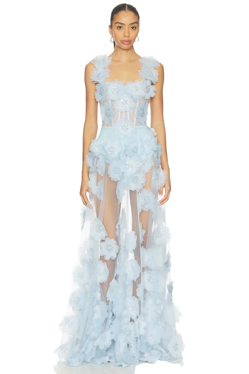 Bronx and Banco Rosalie Floral Gown