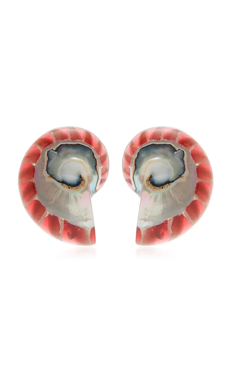 Julietta Nautilus Earrings 2 | Image 1 Julietta Nautilus Earrings 2 | Image 1