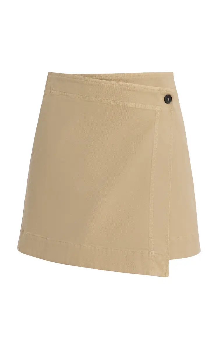 Closed Wrap-Effect Mini Skirt | Image 1 Closed Wrap-Effect Mini Skirt | Image 1