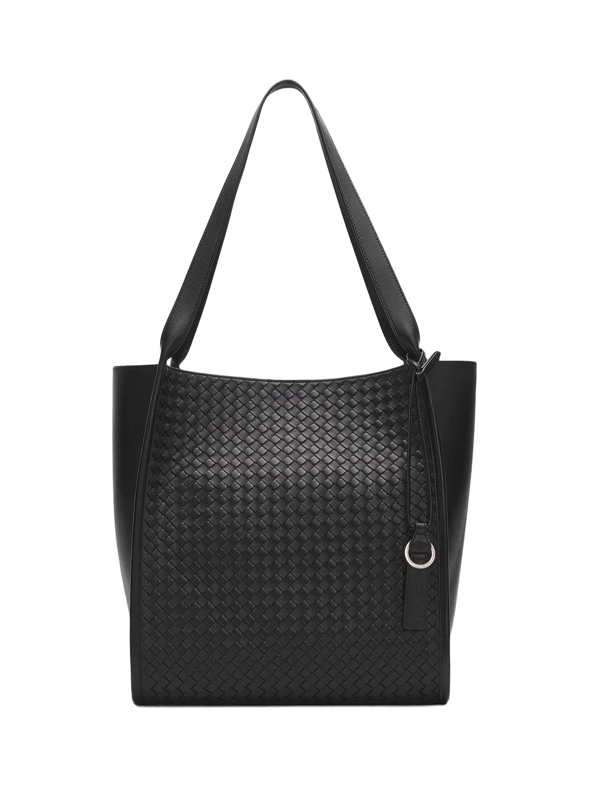 Men's Corriere Intrecciato Leather Tote Bag