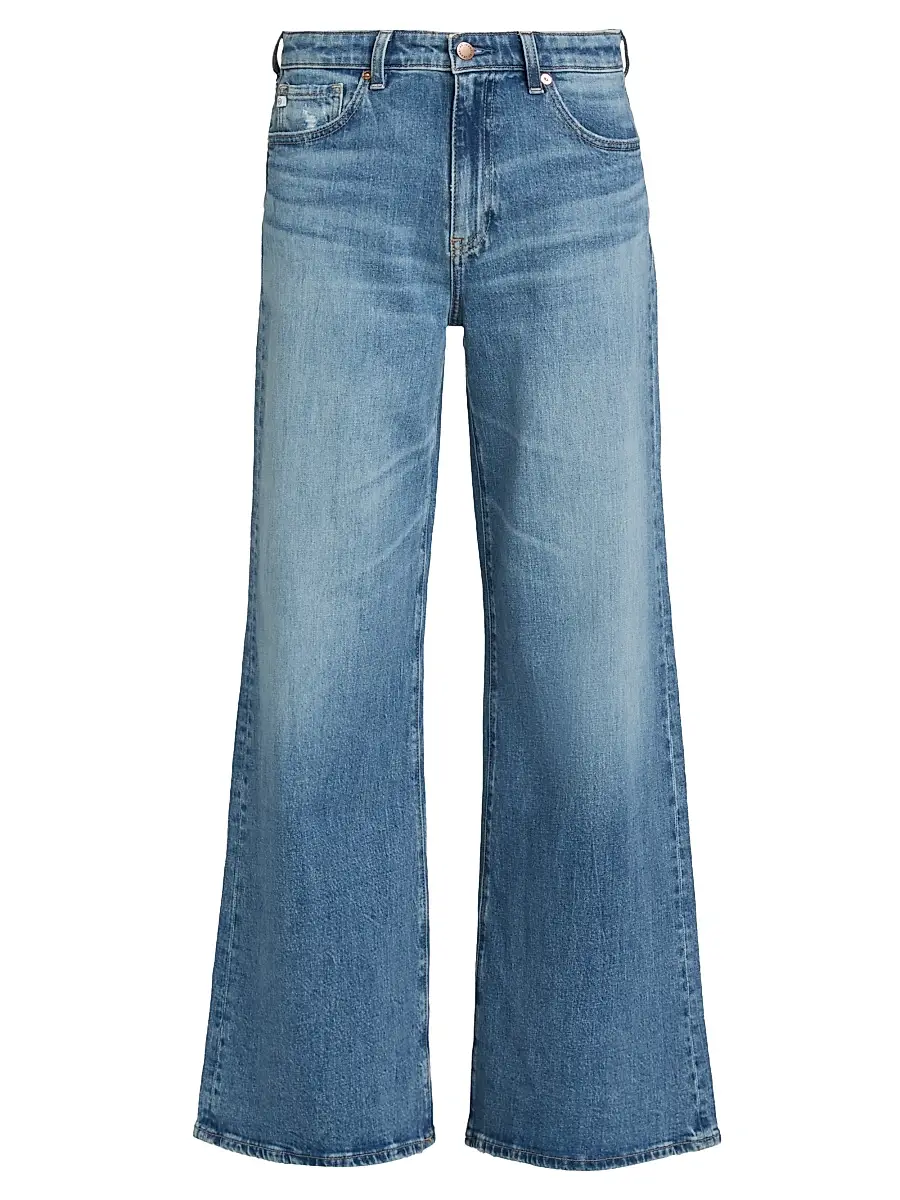 AG Jeans Women's Saige Wide-Leg Jeans - American West | Image 1 AG Jeans Women's Saige Wide-Leg Jeans - American West | Image 1