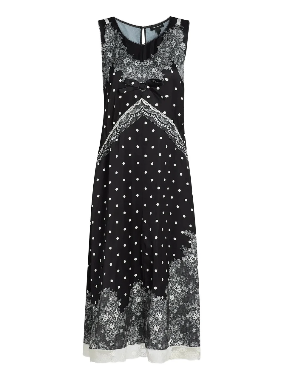 Women's Trompe L'oeil Slip Midi-Dress Women's Trompe L'oeil Slip Midi-Dress