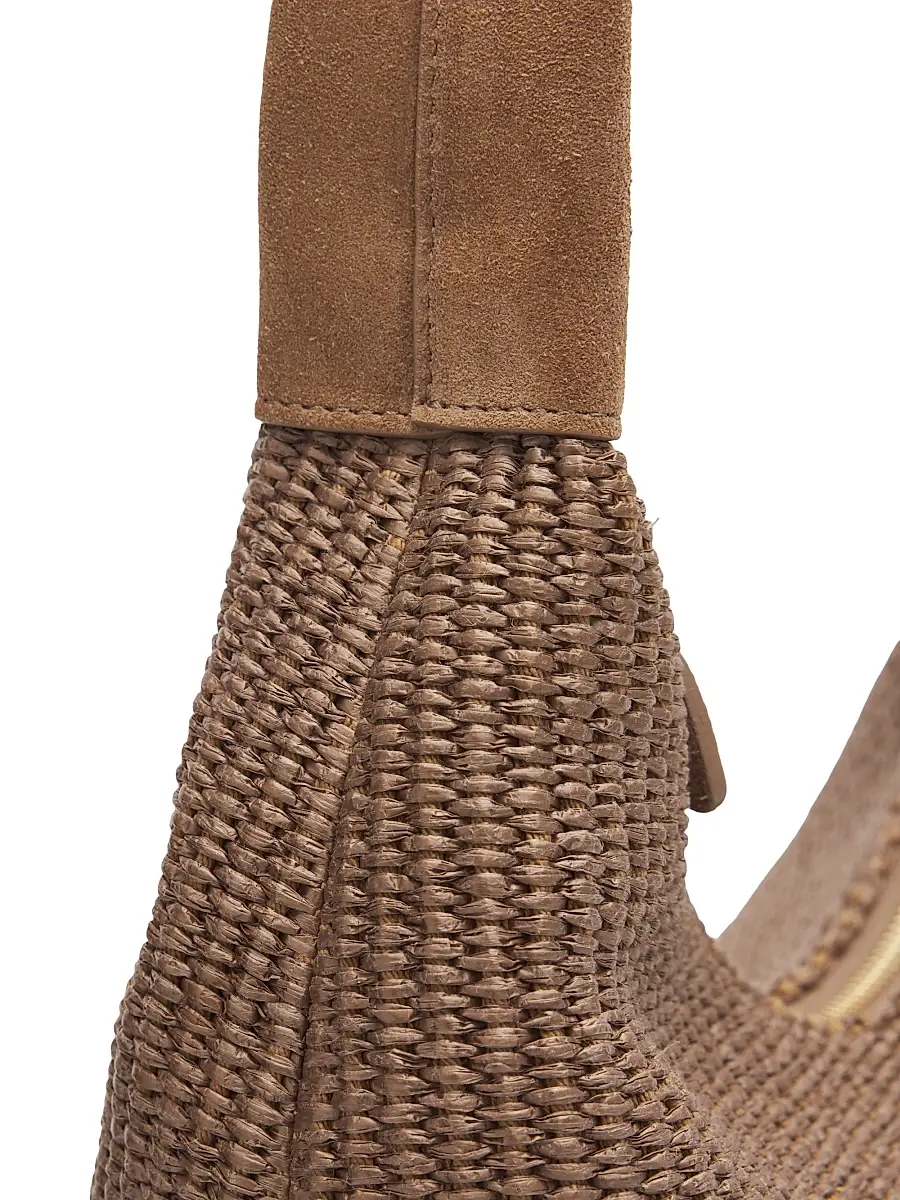 Mansur Gavriel Women's Candy Raffia Hobo Bag - Anise | Thumbnail 6 Mansur Gavriel Women's Candy Raffia Hobo Bag - Anise | Thumbnail 6