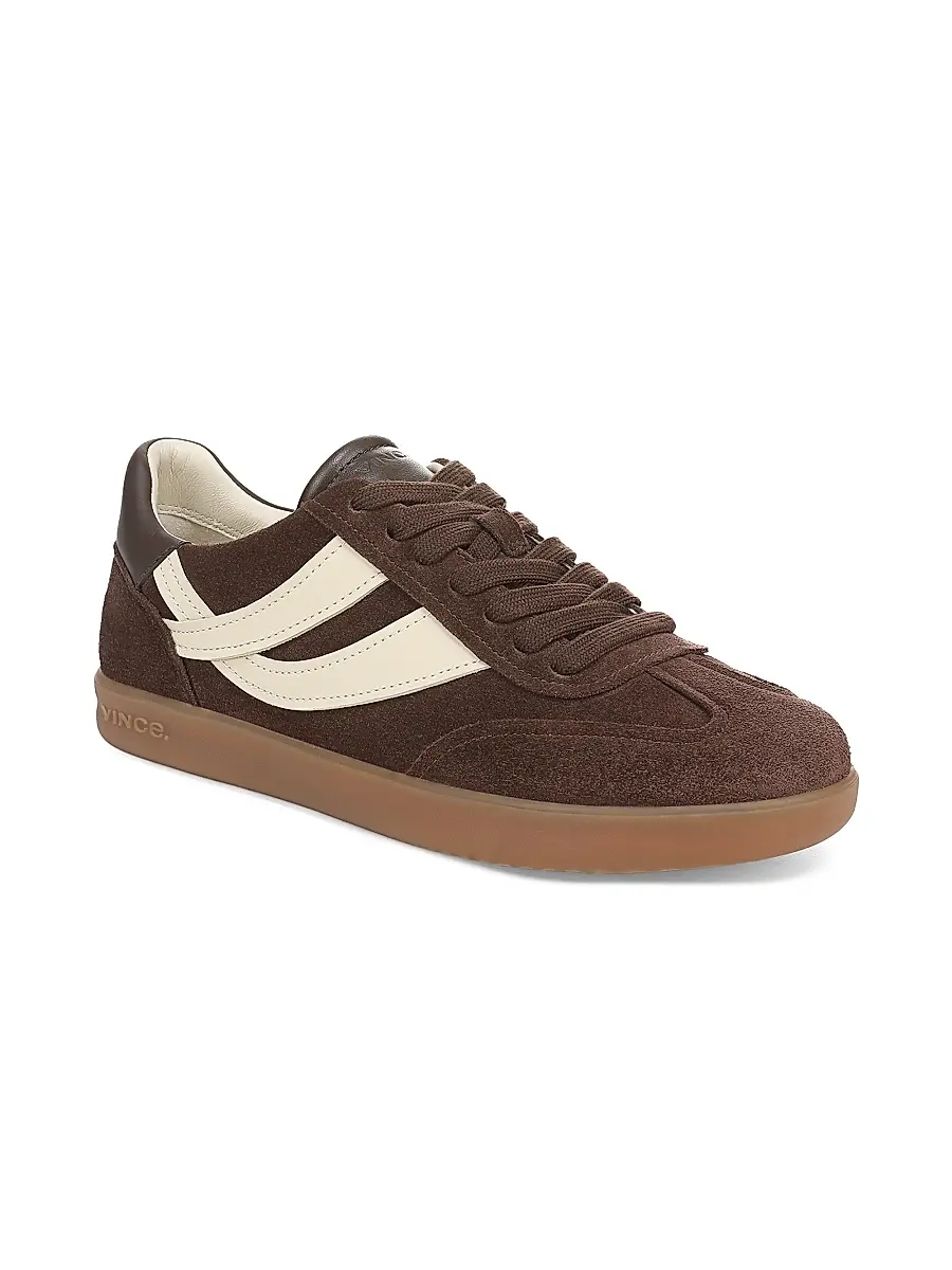 Vince Women's Oasis Suede Low-Top Sneakers | Thumbnail 2 Vince Women's Oasis Suede Low-Top Sneakers | Thumbnail 2