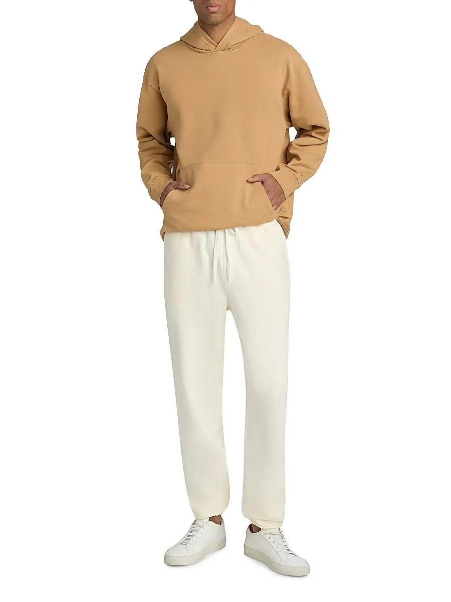 Saks Fifth Avenue Men's Foundation Fleece Hoodie | Thumbnail 2