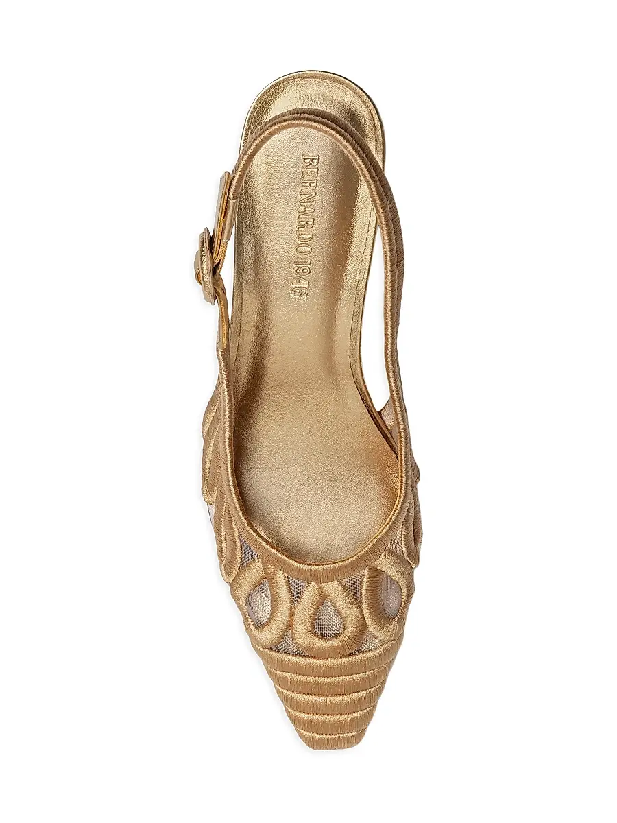 Bernardo 1946 Women's Madinah Slingback Pumps | Thumbnail 3 Bernardo 1946 Women's Madinah Slingback Pumps | Thumbnail 3