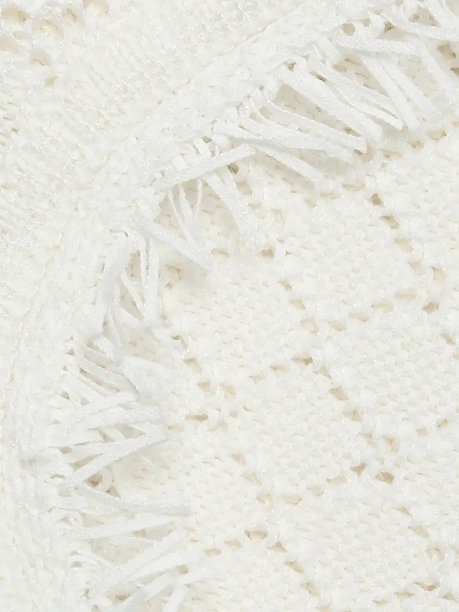 Kobi Halperin Women's Kristin Fringe Collar Cotton-Blend Sleeveless Sweater | Thumbnail 7 Kobi Halperin Women's Kristin Fringe Collar Cotton-Blend Sleeveless Sweater | Thumbnail 7