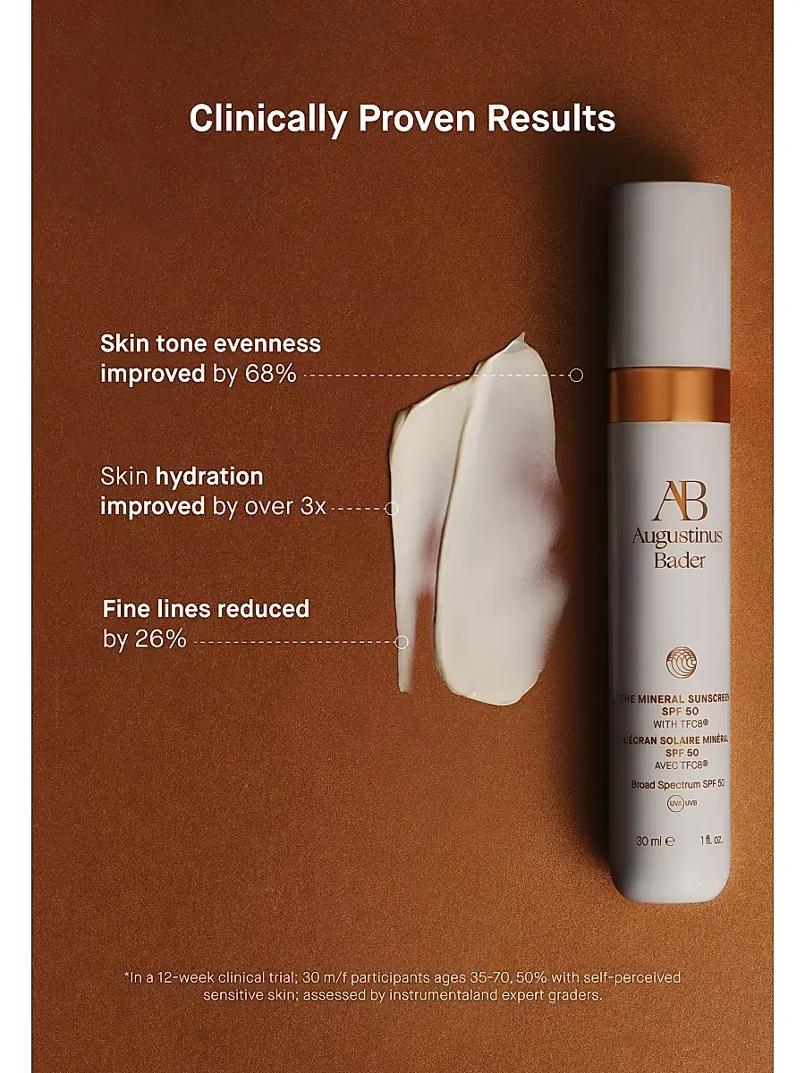 Augustinus Bader The Mineral Sunscreen SPF 50 | Thumbnail 4 Augustinus Bader The Mineral Sunscreen SPF 50 | Thumbnail 4