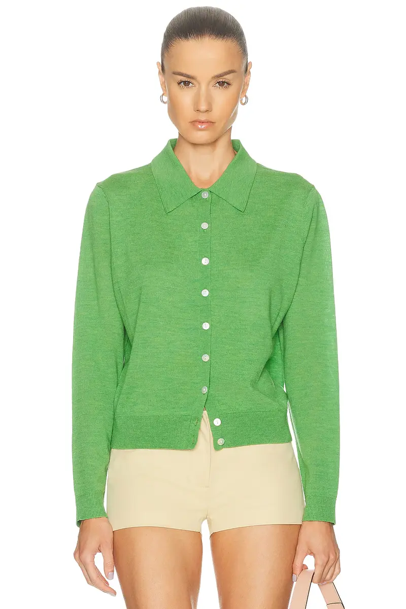 Sandy Liang Ley Cardigan | Image 1 Sandy Liang Ley Cardigan | Image 1