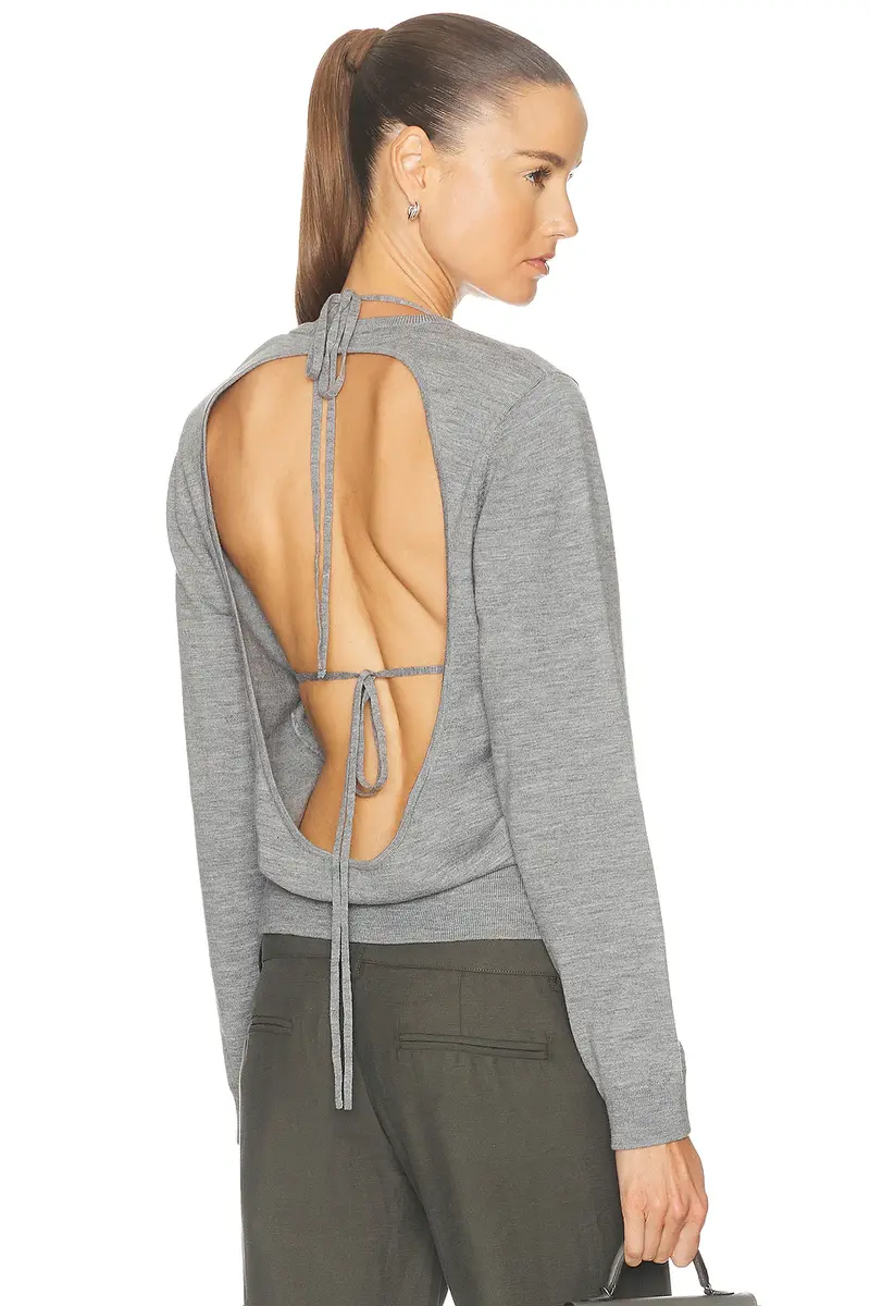 Sandy Liang Maisy Sweater | Image 1 Sandy Liang Maisy Sweater | Image 1