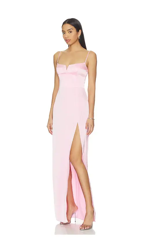 Amanda Uprichard Lrya Maxi Dress | Thumbnail 2 Amanda Uprichard Lrya Maxi Dress | Thumbnail 2