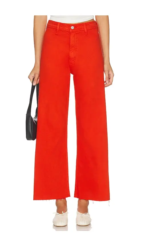 Pistola Penny Crop High Rise Wide Leg Jeans