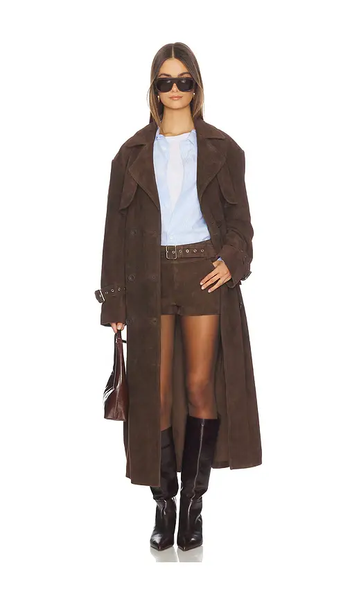 OW Collection Zade Trench Coat | Image 1 OW Collection Zade Trench Coat | Image 1