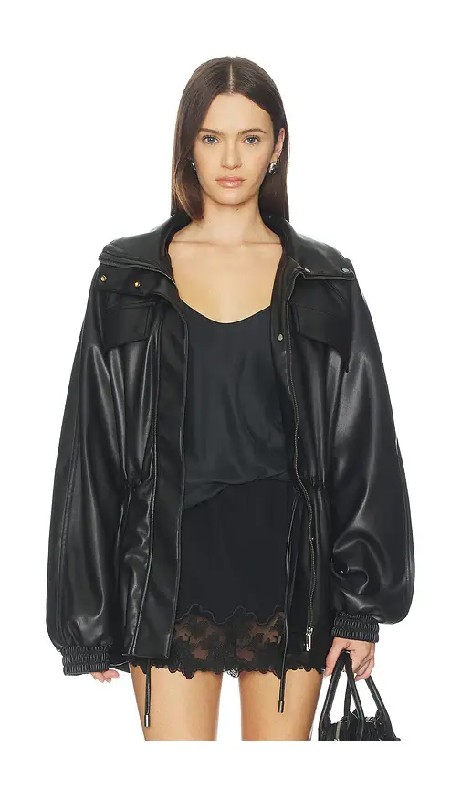 ALL THE WAYS Corina Faux Leather Jacket | Thumbnail 2