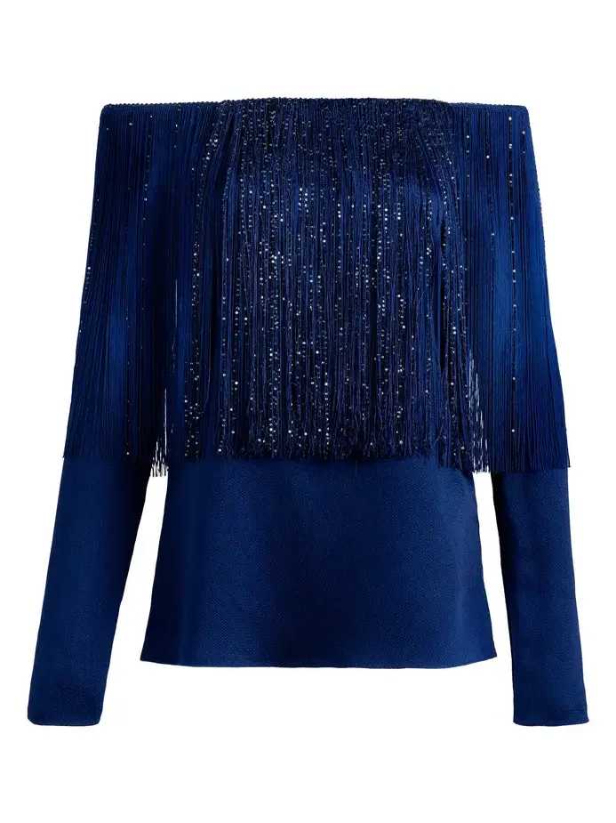 Belinda Fringed Blouse Belinda Fringed Blouse